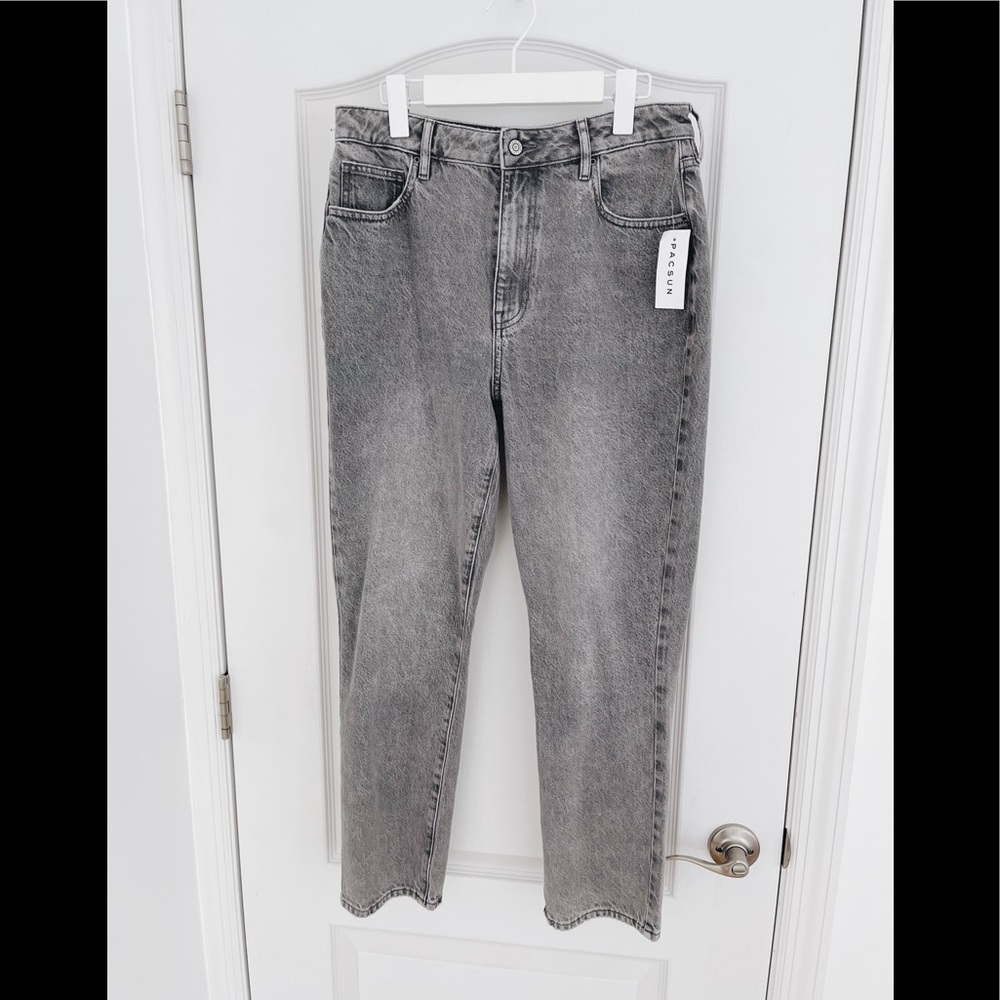 PacSun Rigid Mom Jeans Gray